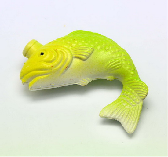 Tiny Bending Carp  Yellow MH05225