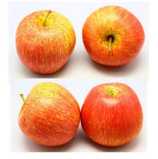 Red-round apple